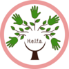 The Helfa logo education - rose circle - SVG 