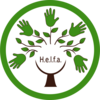 The Helfa logo nature - green circle - PNG 